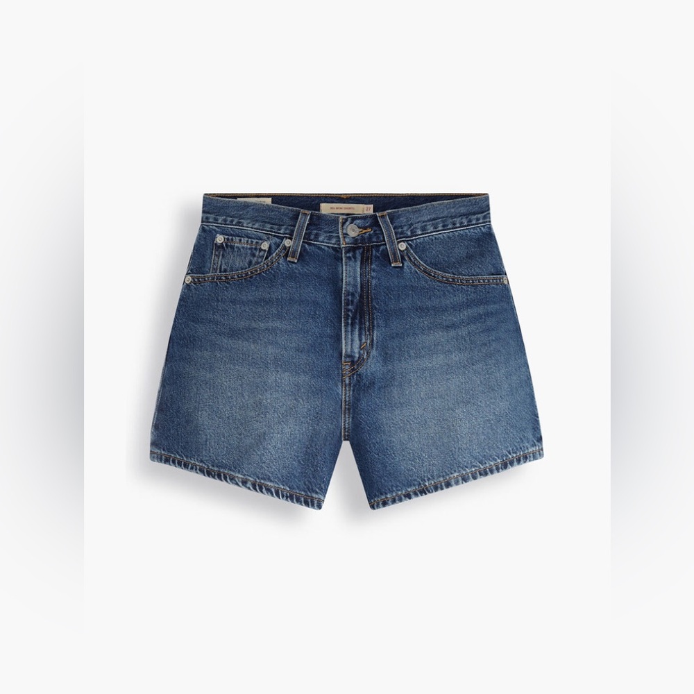 NWT LEVI'S WOMEN'S 80S MOM SHORTS - HIGH RISE YOU SURE CAN - Picture 4 of 5